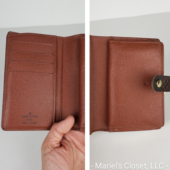 Authentic Louis Vuitton Porte Monnaie Billets Viennois Wallet #2712M - Picture 5 of 8